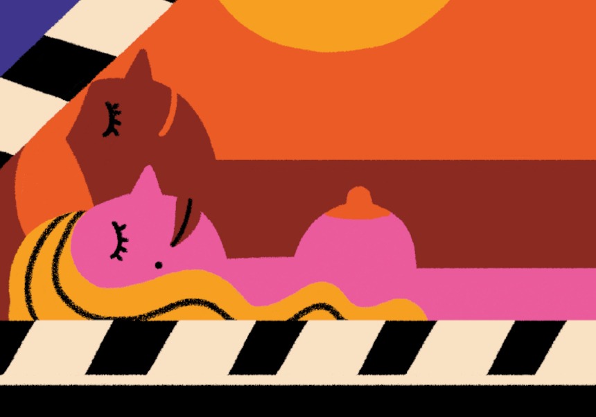 'Nits de Cinema' UV poster, by Cachetejack.